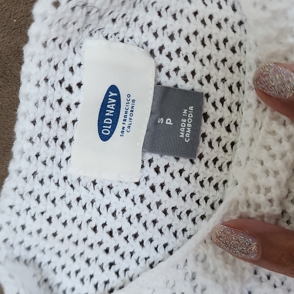 White mesh sweater - Picture 3 of 3